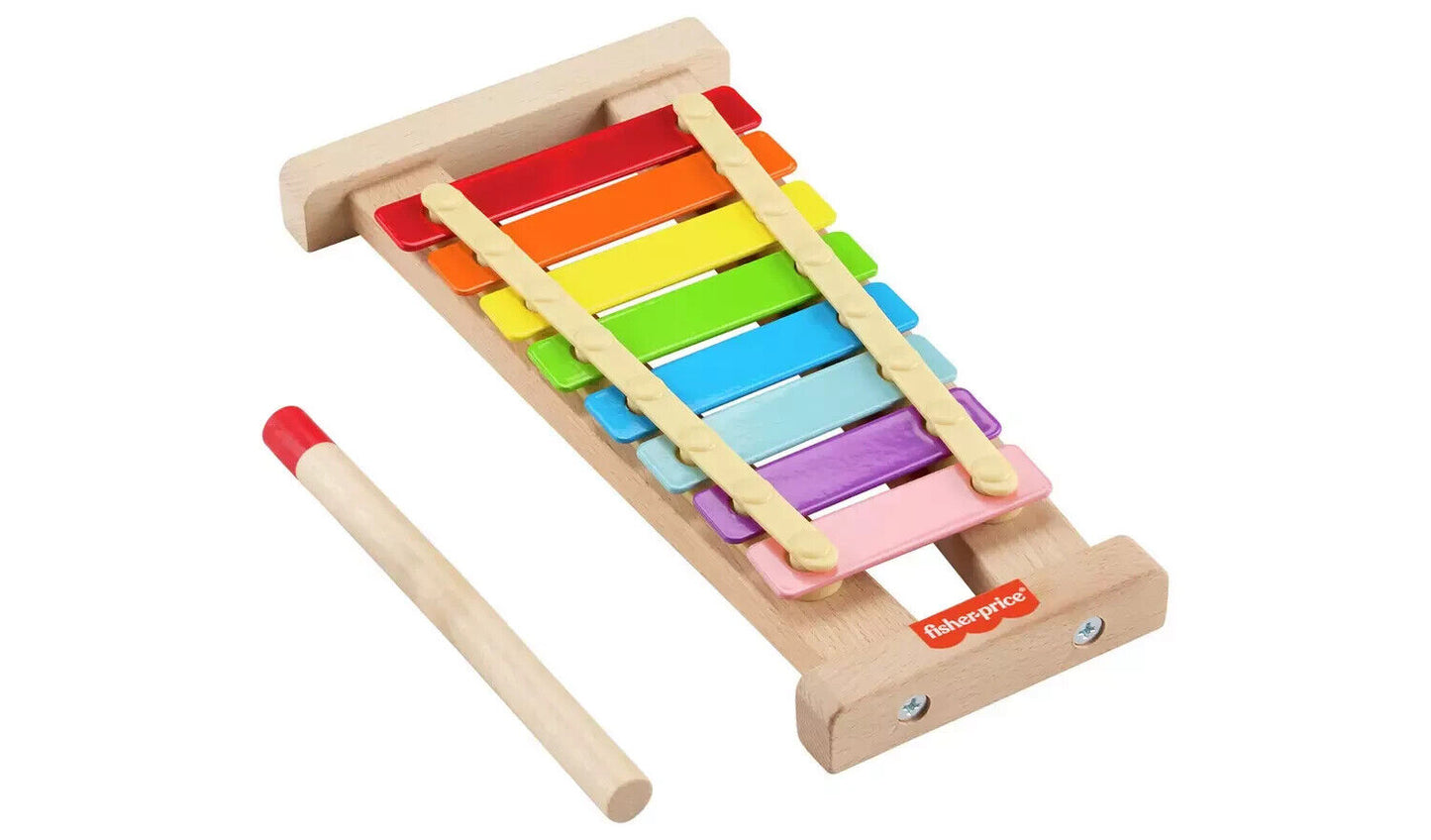 Fisher Price Wooden Xylophone Musical Toy