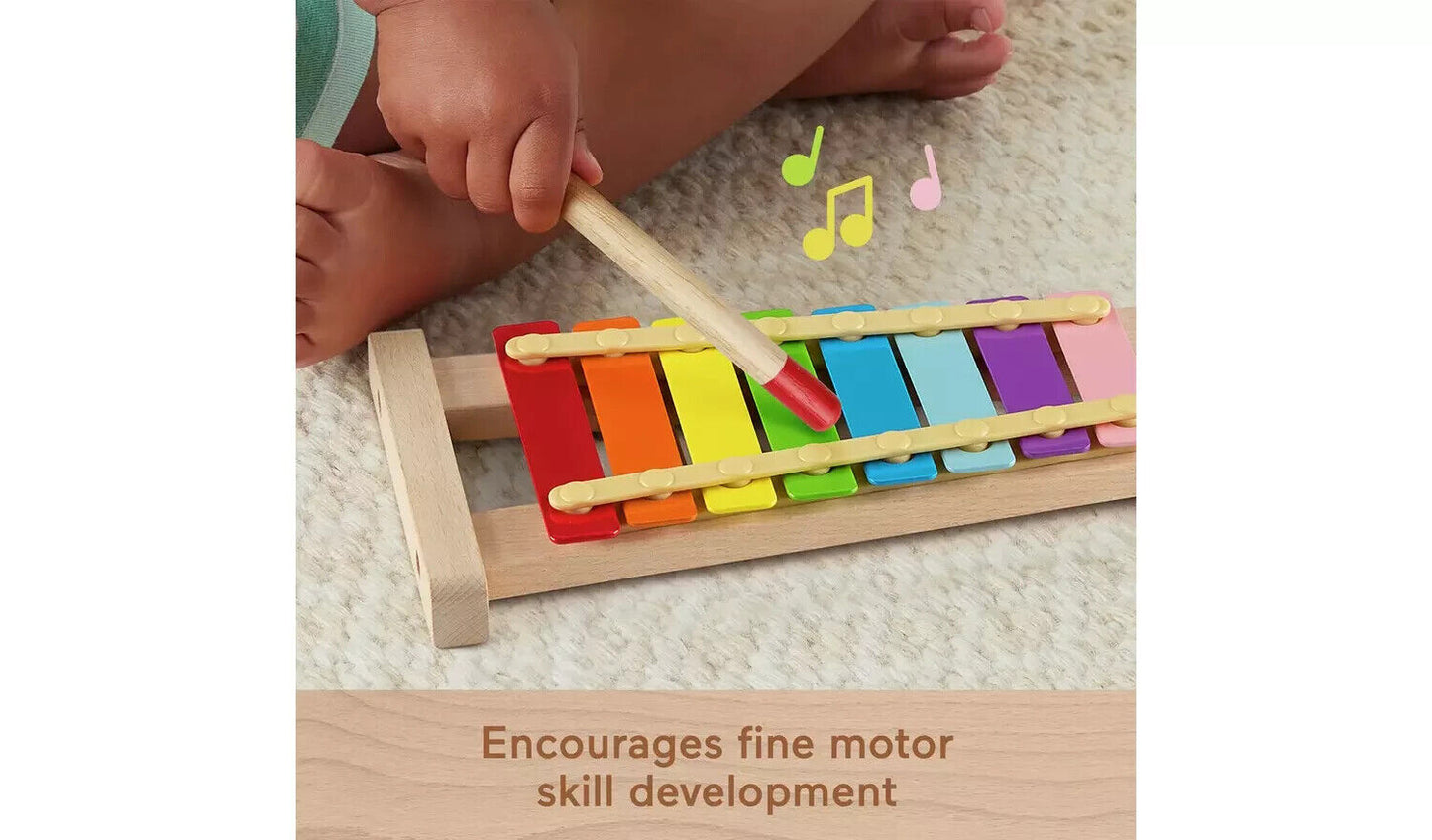 Fisher Price Wooden Xylophone Musical Toy