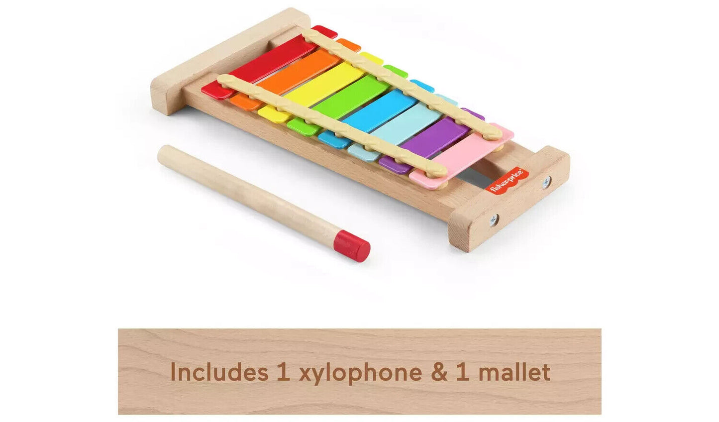 Fisher Price Wooden Xylophone Musical Toy