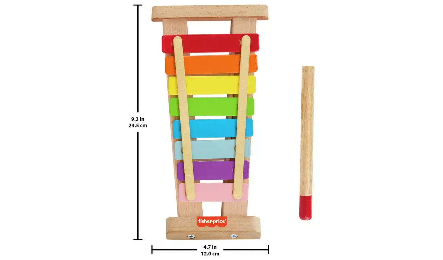 Fisher Price Wooden Xylophone Musical Toy