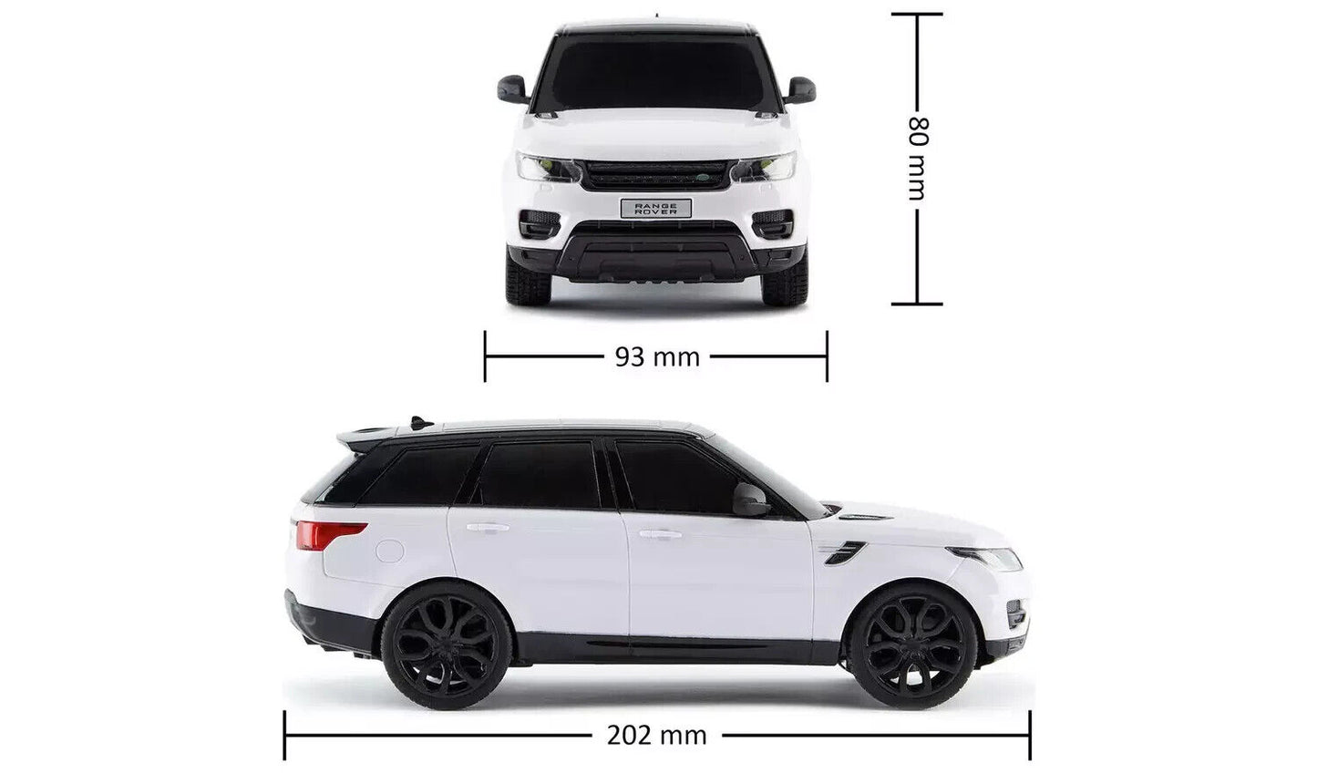 Range Rover Sport  1 24 Scale Radio Controlled Car - White