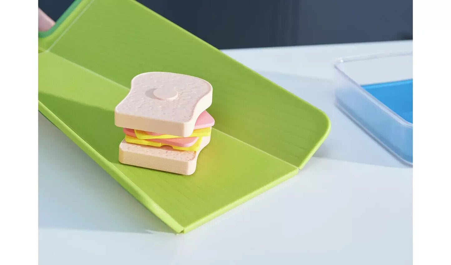 Joseph Joseph Play Pretend Sandwich Set with a Fun-to-Chop Toy Tomato