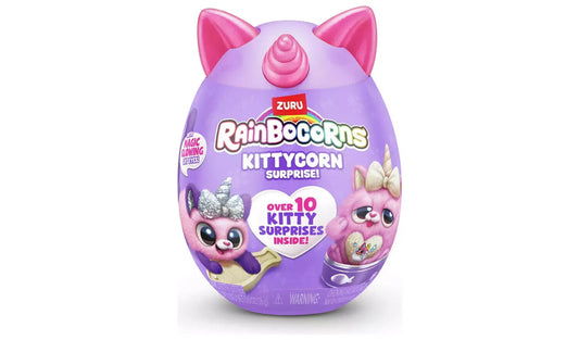 Rainbocorn - Kittycorn Surprise, Pink Ears, Glowing Eyes, 10 Surprises  New