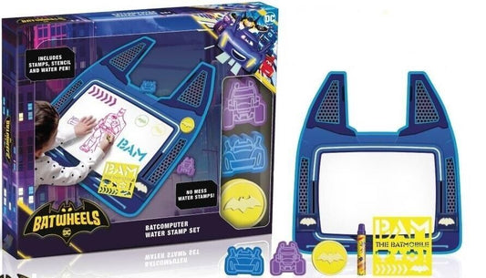 Bat Wheels Batcomputer Water Stamp Set Kids/Children/Gift/Present/Activity