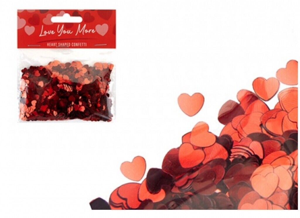 Heart Shaped Confetti For Your Loved One Valentines Day/ Special Occasion