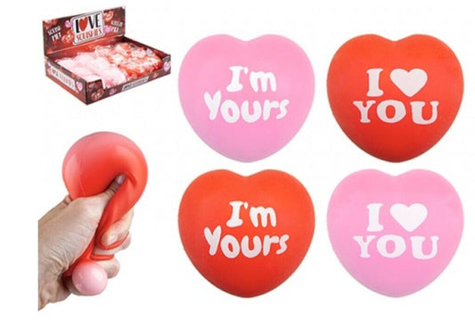 Buy One Get One Free- 2 Assorted Love Heart Squishy -Perfect for Valentines Day!